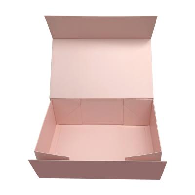 China Costumize Recyclable Wholesale PINK Boxes Shoes Packing Magnetic Shoe Box With Logo For Gift Custom Packaging for sale