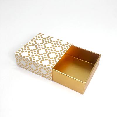 China Gold Recyclable Custom Slide Out Drawer Cardboard Paper Gift Box Jewelry Packaging Matches Long Safety Match Box for sale