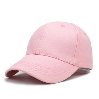 China breathable & Sports Kids Waterproof Solid 6 Panels Logo Blank Washed Low Profile Cotton Dad Hat Baseball Cap For Kids for sale