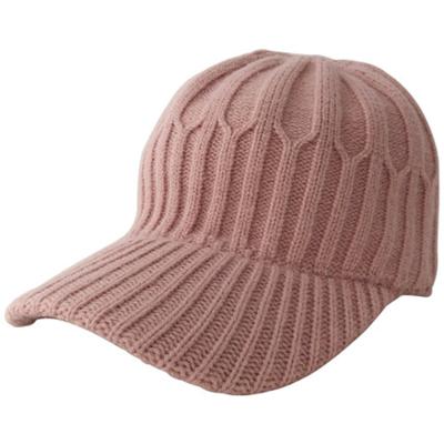 China breathable & Waterproof Winter And Autumn Warmer Knitted Design Baseball Hat Solid Color Men Women Thicken Warm Hats for sale