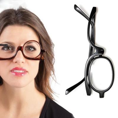 China For Makeup Glasses Folding Glasses Cosmetic Women Magnifying Glasses Eye Makeup Makeup Glasses for sale