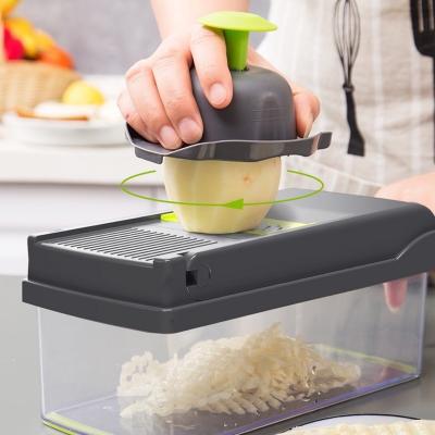 China Hot Selling Viable 12 in 1 All in One Vegetable Cutter Multifunctional Star Cleaver Vegetable Cutter Slicer for sale