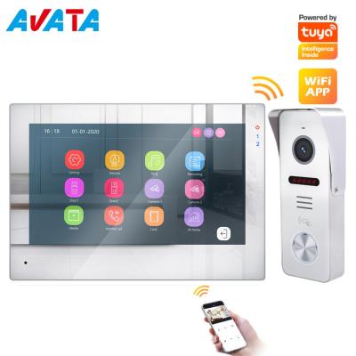 China HD WiFi Smart Home Video door Intercom Video doorphone video intercom wireless for sale