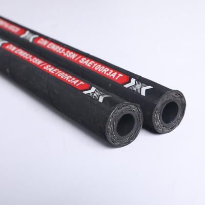 China To give flexible oil stocklot rubber hydraulic hose price list for sale