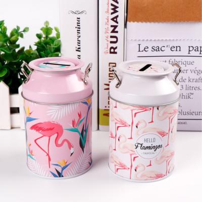 Chine High Quality Metal Can For Coin Packaging Milk Shape Tin Box For Kids à vendre