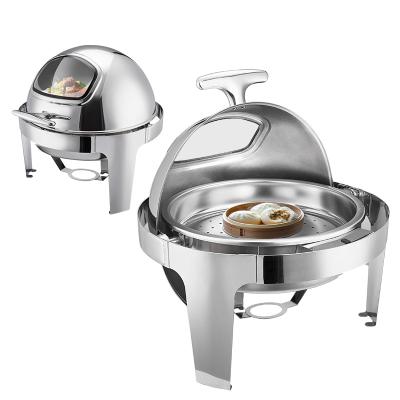 China Kitchen Use Cooking Hotel Using Stainless Steel Buffet Catering Equipment Chafing Dish for sale