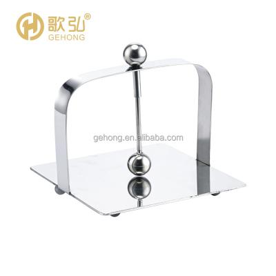 China Commercial Stainless Steel Tabale Napkin Holders For Tables Modern Paper Napkin Holder for sale