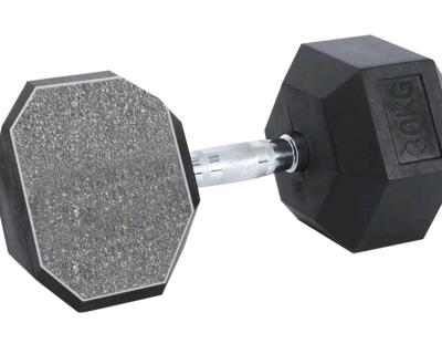 China Universal Free Weights Hex Adjustable Rubber Dumbbells 2.5-50kgs Lifting Up For Fitness Sport Weights for sale