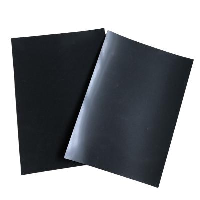 China Double Faced Black HDPE Plastic Slip Sheets Used As Plastic Pallet for sale