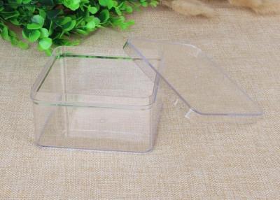 China De Dozen van de pakketgift ontruimen Plastic Huwelijksvierkant vormden 143.5×89×61mm Te koop