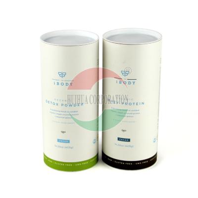 China 100% Recycled Paper Composite Cans , Cardboard Paper Tube For Gift Package for sale