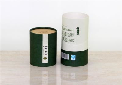 China Food Grade Paper Tube Chocolate Packaging , Embossing Printing round canister for sale