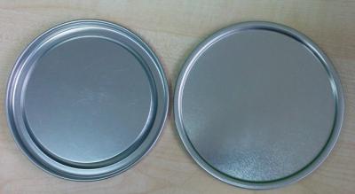 China 300# 73 mm Aluminum tin plate / Food Can Bottom Custom Logo For Jar for sale