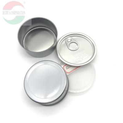 China Customized Labeling Tin Plate Cans For Packging Cannabis / Beans ISO9001 for sale