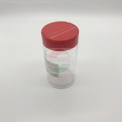 China Schüttel-Apparatkappen-Art Plastikzylinder des freien Raumes/Plastikgewürz-Behälter mit roter Kappe FDA-Bescheinigung zu verkaufen