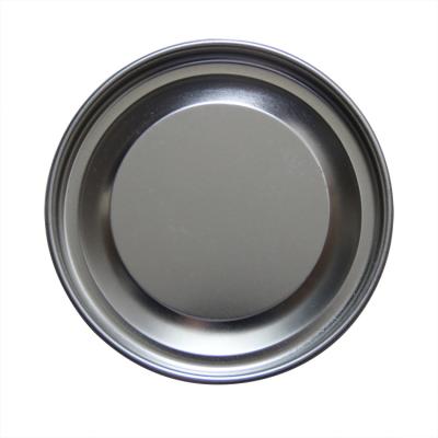 China Embossing Colored Food Grade OEM Tin Can Cap for Paper Tube Packing for sale