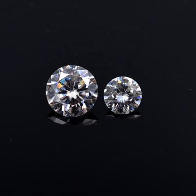 China Color Game or Fire 10 Year Manufacturer DEF Color Near Excellent Round Brilliant Cut Moissanite Diamond Colorless for sale