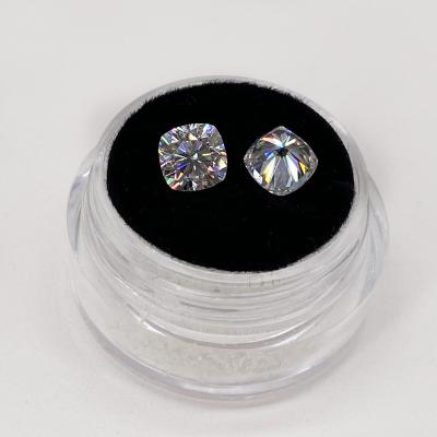 China Fire Baifu Jewelry Custom 6mm 1ct D Color VVS1 Color Set or Cushion E-F Cut Loose Moissanite Diamonds for sale