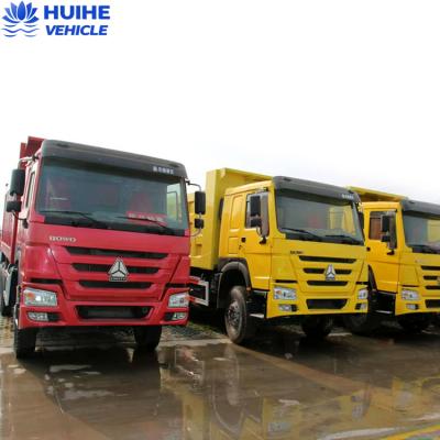 China Hot Sale In Nigeria Used Cheap Price 10 Wheel Tipper Howo Dump Truck For Sale > 8L for sale