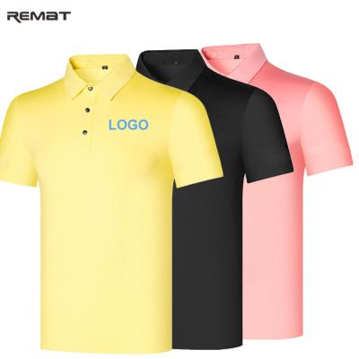 China Men's Polo Shirt Men's Polo Shirt Men's Solid Blank Custom Made School Sports Golf Golf Shirt QUICK DRY for sale