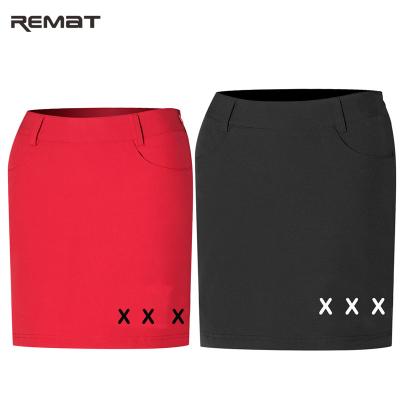 China Lady Customized Breathable Summer Sports Fitness Shorts Gym Pleated Skirt Golf Tennis Skirt for sale