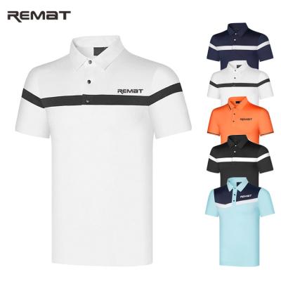 China Custom Made Men QUICK DRY Logo Polo Shirt Team Business Shirt Sport Golf Printing or Embroidery Sublimation for sale