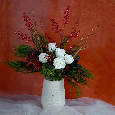 China Best Preserved Flower Quality Home Decoration Accessories Preserved Flower Arrangements and Plants Bouquet 2022 for sale