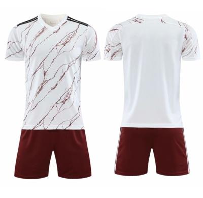 China Custom Sales Soccer Jersey Uniform Set Warm Comfortable Breathable Quick Dry Team Sports Wear Soccer Jersey for sale