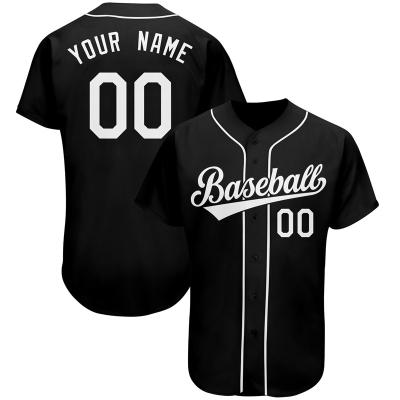 China Anti-Bacterial Baseball Jersey for Kids Softball Tee Shirts Wholesale Cheap Baseball Wear Button Shirts For Men/Women for sale