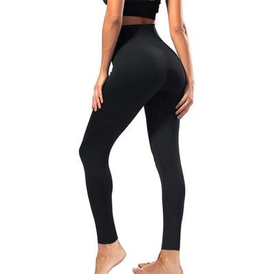 China Wholesale Custom Black 100% Polyester Printing Sports Pants Breathable Plus Size Women Yoga Pants for sale