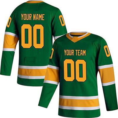 China 2021 New Team Logo Hockey Jersey Mens Practice Antibacterial Custom Hockey Dress Tackle Twill Hockey Uniform Tank Top for sale