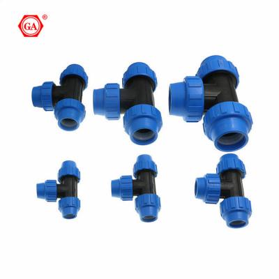 China Apply to AL-Plastic Composite Pipe GA Quality Guarantee Burden High Quality Guarantee Burden  Water Pressure Connector Pipe Fittings HDPE PP PE for sale