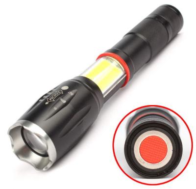 China T6 Outdoor Outdoor Telescopic Focusing LED Mini Multi-Function Magnet Torch for sale