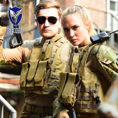 China Tactical Molle Plate Carrier Swipe Proof High Security Military Tactical Vest for sale