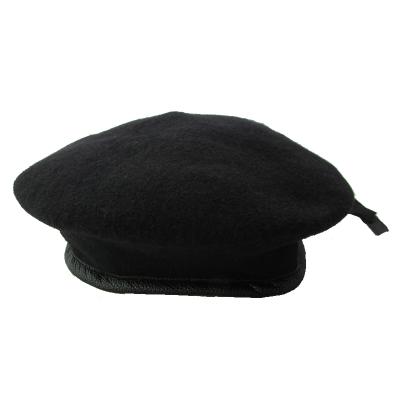 China Outdoor camping black character sports new military beret for sale for sale