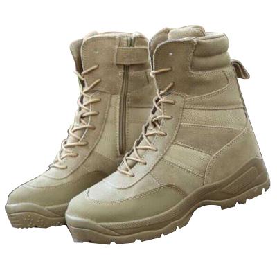 China Wholesale Outdoor Helmet Desert Camouflage Tactical Boots With Zipper for sale