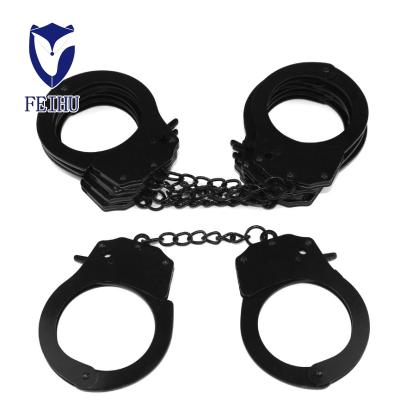 China Police STEEL cheap high quality handcuff for duty carbon steel stainless steel for game for sale