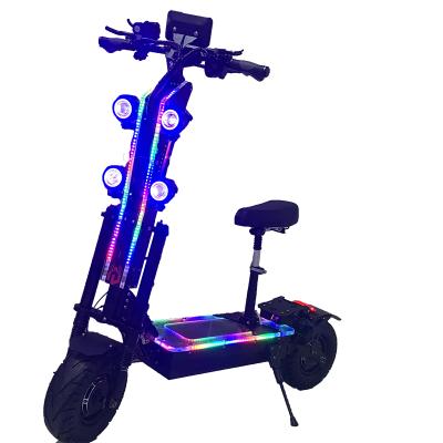 China Fastest Self-balancing 72v Lithium Powerful Dual Motor Unisex Adult Electric Scooter 7000w for sale