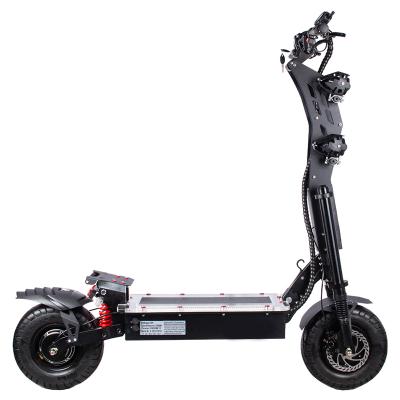 China 2021 new design long range 72V 8000w dual motor unisex adults 13 inch foldable high speed powerful e scooter for sale