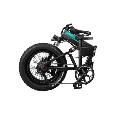 China Aluminum alloy Eu warehouse delivery 48v 500w mountain bike door to door lithium battery folding electric bicycle for free shipping free duty for sale