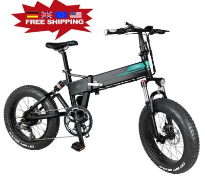 China Aluminum Alloy Folding 48V 500W Electric Bike With 20