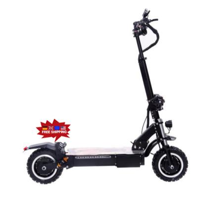 China Warehouse 5600w unisex electric scooter Eu scooter 60v boat fastest drop dual motor for adults for sale