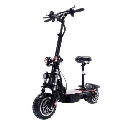 China 2021 Unisex Hot Selling 80km/h 100km Off Road Dual Motor 5600W 60V Electric Scooter Europe Warehouse for sale