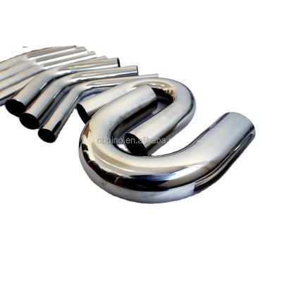 China Industry 6-7 INCH CHUCK BEND 304 STEEL/ALUMINUM STAINLESS PIPING EXHAUST for sale