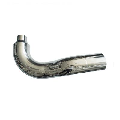 China Automotive Exhaust System 8 Inch Pickett Style Exhaust Elbow For Peterbilt Lincoln Chrome for sale