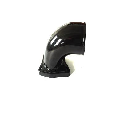 China Car Accessories Hot Selling For FORD 6.0L Plug Elbow Diesel Black Powdercoated for sale