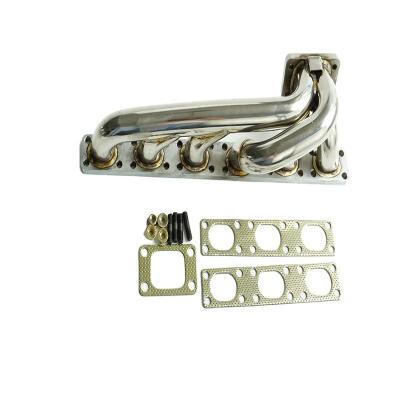 China Various Stainless Steel Manufacturers Chinese Engine Turbo Stainless Steel Header For BMW E36 E46 325I 328I 330I M3 2.5L 2.8L 3L for sale