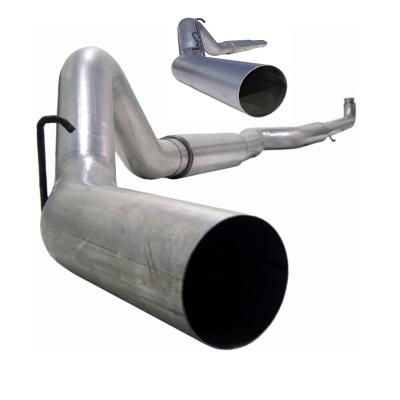 China Dual 5 Inch Turbo Back Exhaust For Truck for sale