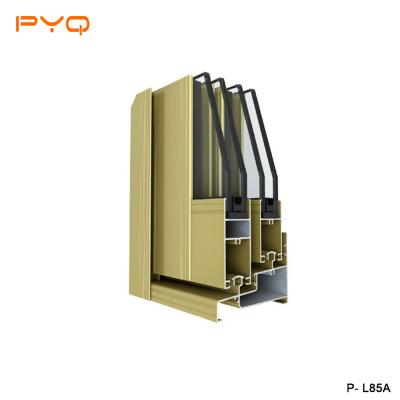 China China Sliding Manufactured Customized Aluminum Sliding Window Frame Profiles for sale