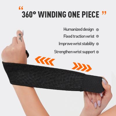 China Thin Breathable Wrist Protector Sports Wrist Protector Thumb Cuff Tendon Wrap Thumb Sheath Sprain Protection Professional Wrist Protector and Pressurized for sale